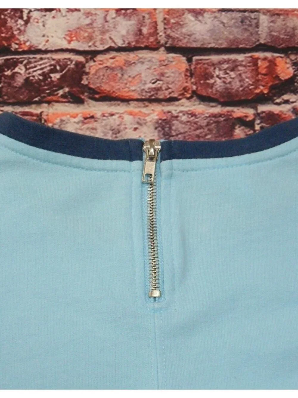Disney Store XS Alice In Wonderland Long Sleeve Shirt For‎ Girls Blue & Navy